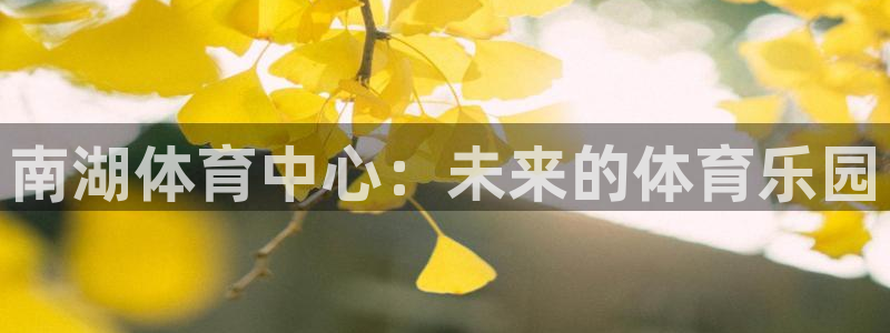 劲球体育视频：南湖体育中心：未来的体育乐园